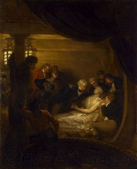 Benjamin West Death of Lord Nelson in the Cockpit of the Ship